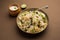 Tasty Sabudana khichadi / khichdi is an Indian dish made from soaked sago orÂ tapioca pearls